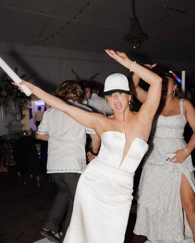 bride dances