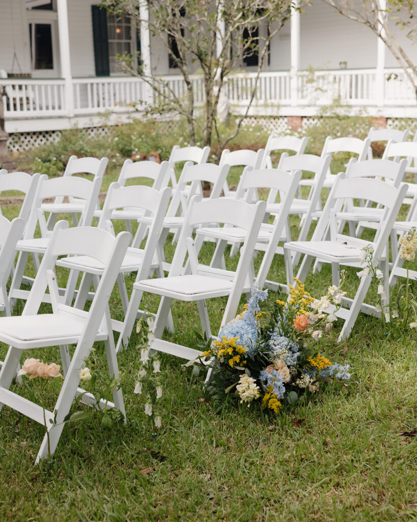 ceremony setup