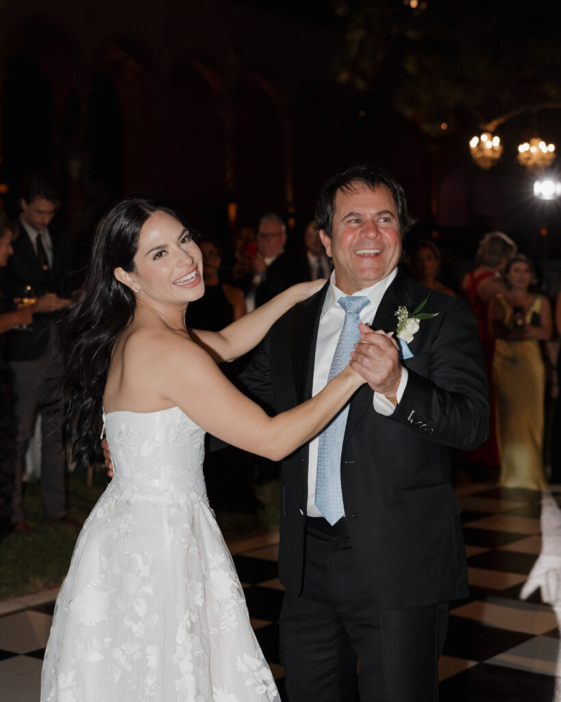 bride dances with her father