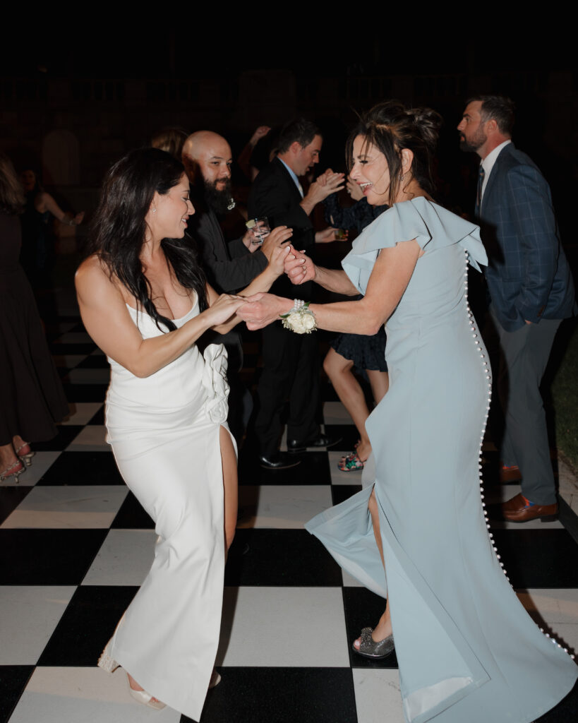 bride dances with her mother