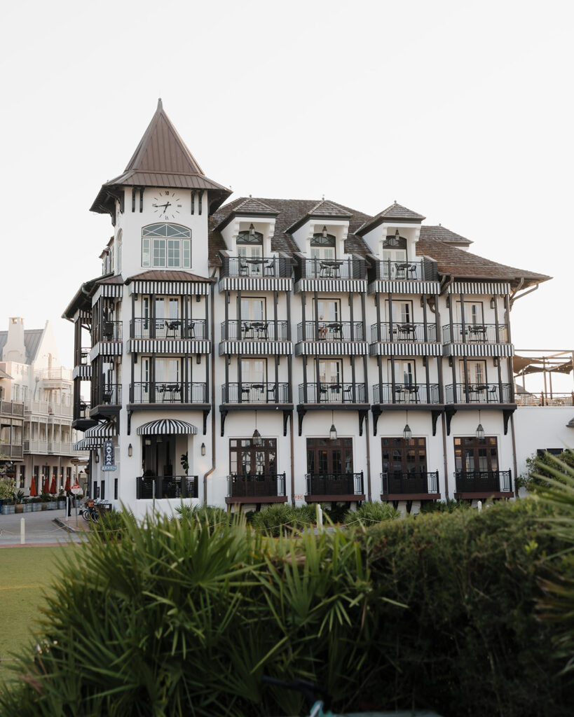 The Pearl hotel in Rosemary Beach