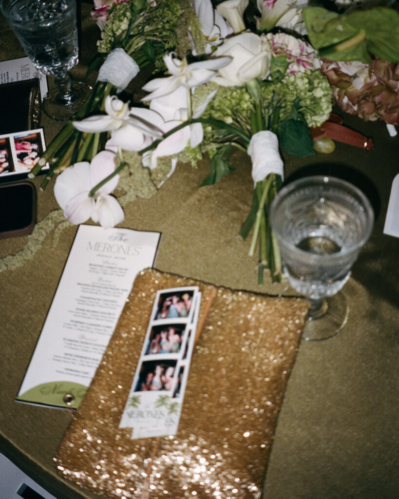 details at the reception